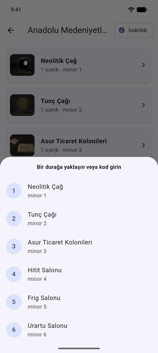 Durak kodu ve işaretçi simülasyonu